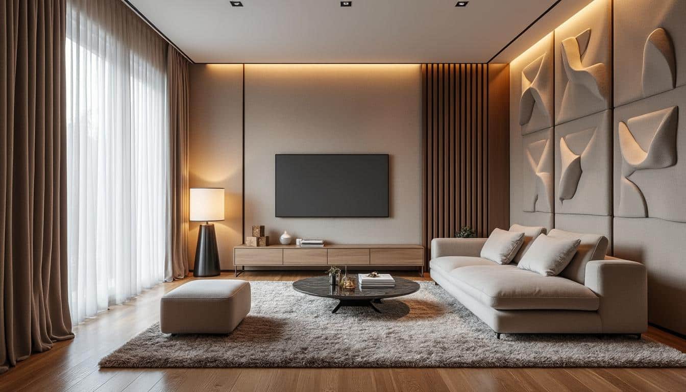 découvrez des idées de décoration silencieuse pour absorber les sons et créer un intérieur paisible et harmonieux.